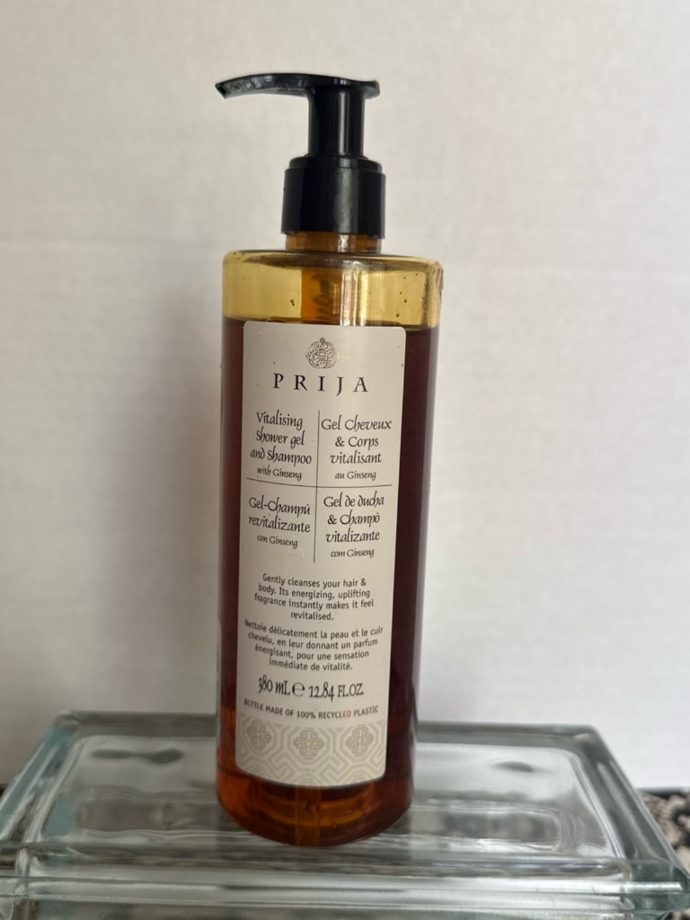 PRija Vitalising Shower Gel and Shampoo - Amber (500 ml)